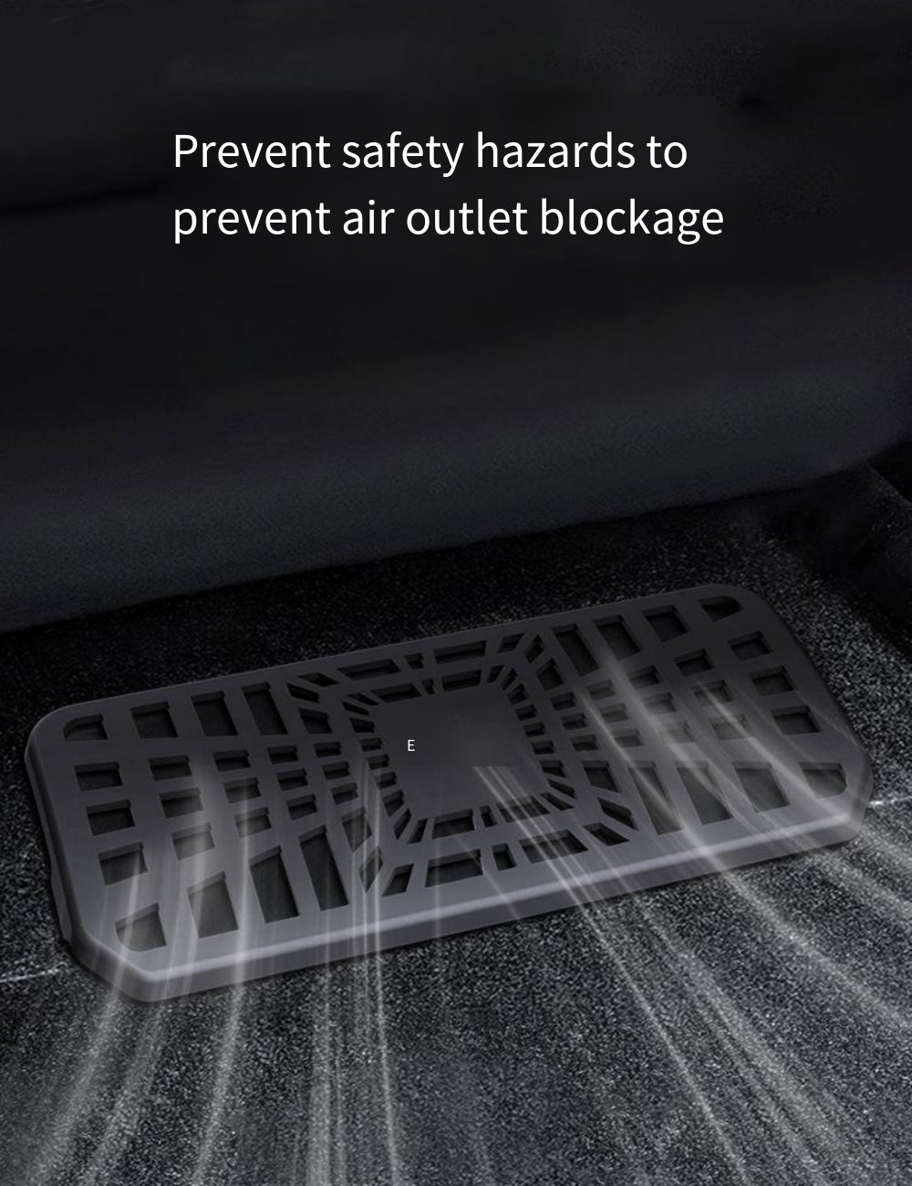 Under Seat Air Outlet Protection Cover for Tesla Model 3 Highland & Model Y Juniper - Tesery Official Store