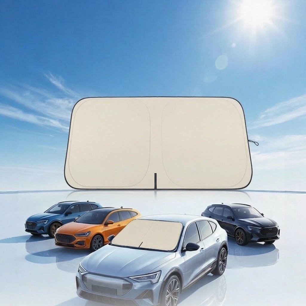 Universal Fit Windshield Sun Shade for Sedans & SUVs & Trucks - Tesery Official Store
