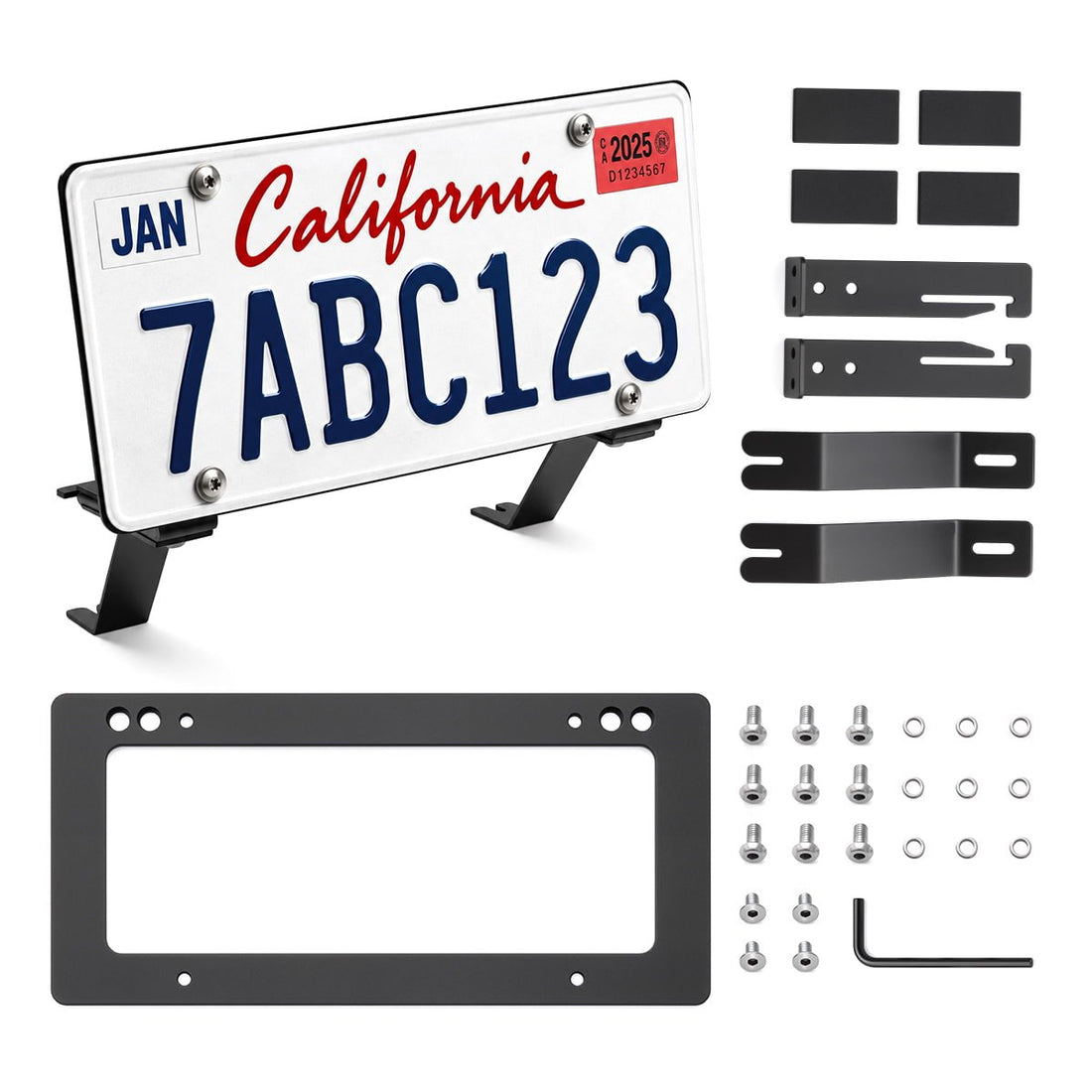 U.S. Standard Front License Plate Frame for Tesla Model 3/Y - Tesery Official Store