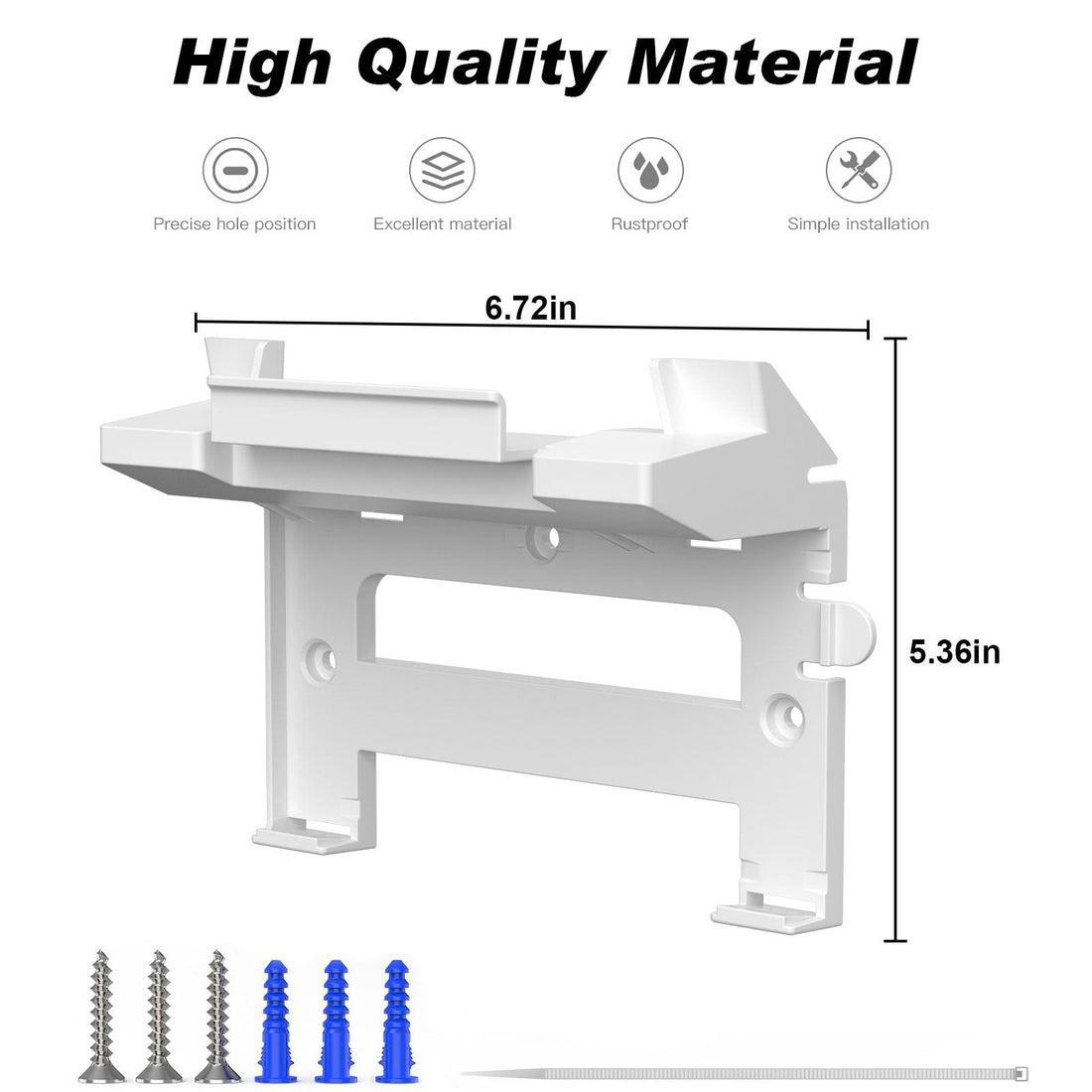 Wall Mount Kit for Starlink Gen 3 Router & Power Adapter - Tesery Official Store