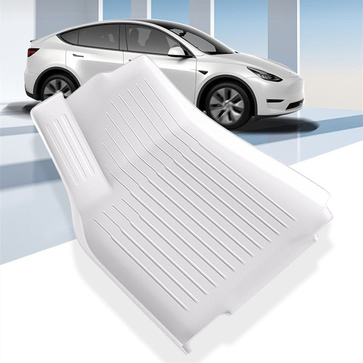 White TPE Floor Mats for Model 3 & Model Y - Tesery Official Store