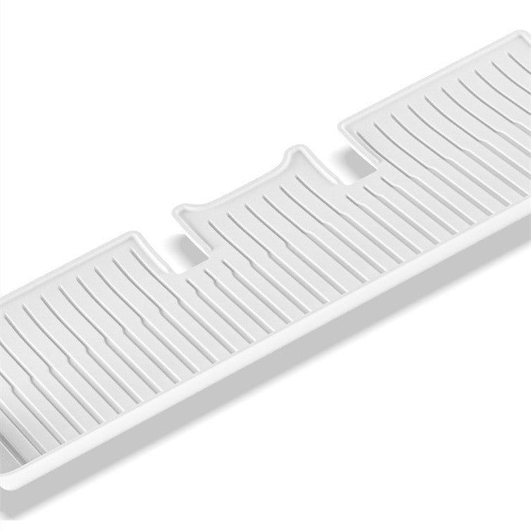 White TPE Floor Mats for Model 3 & Model Y - Tesery Official Store