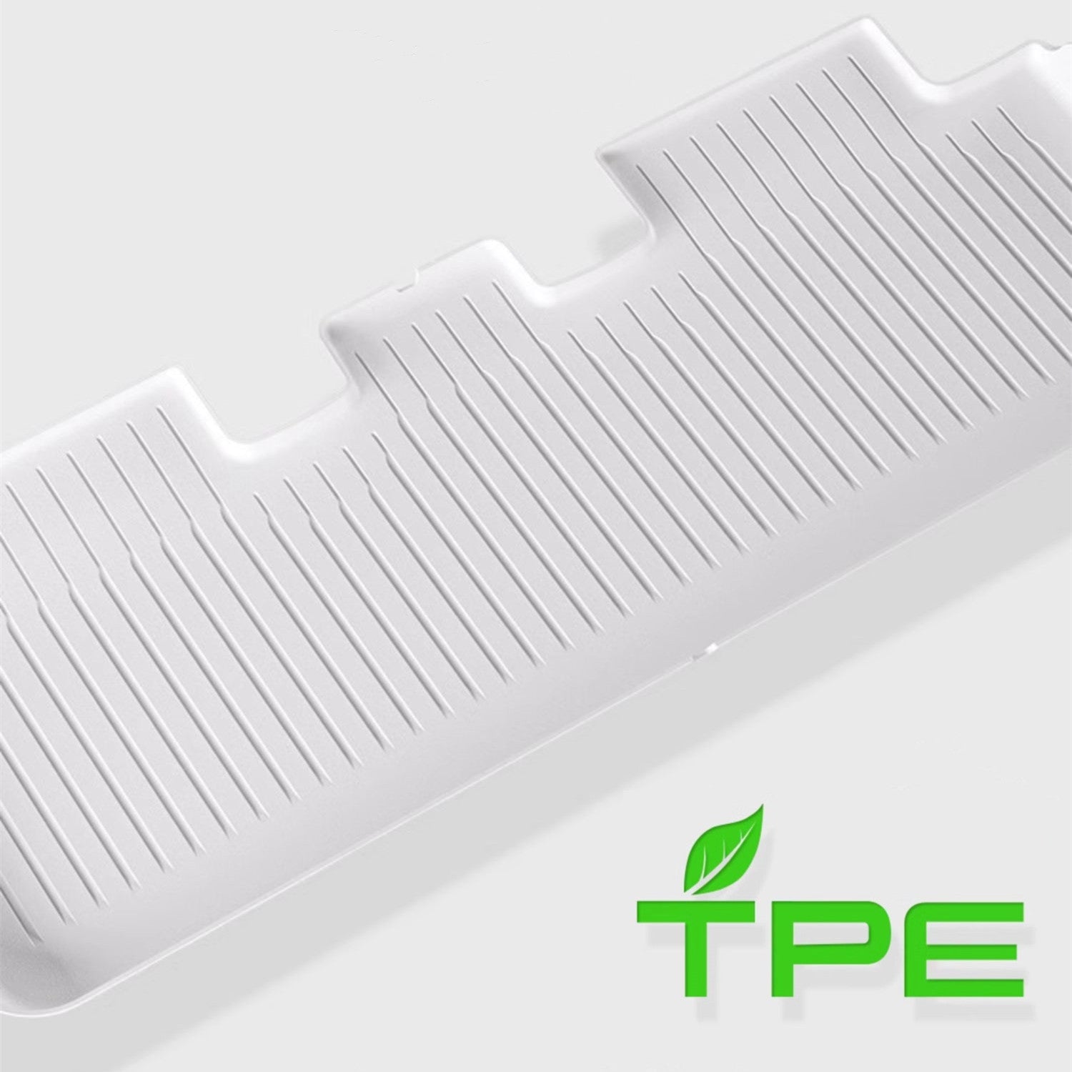 White TPE Floor Mats for Model 3 & Model Y - Tesery Official Store