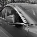 Window Visor Rain Guards for Model 3/Y | 4 - Piece Set | 3M Adhesive - Tesery Official Store