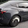 Window Visor Rain Guards for Model 3/Y | 4 - Piece Set | 3M Adhesive - Tesery Official Store
