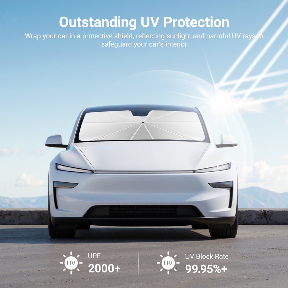 Windshield Sun Shade Umbrella for Tesla Model 3/Y/S/X - Tesery Official Store