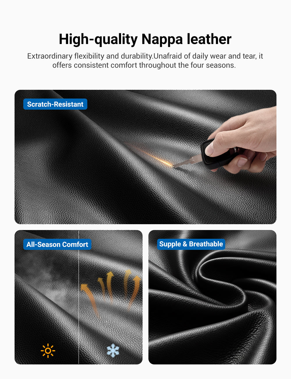 Yoke Steering Wheel for Model 3 Highland / Model Y Juniper【Two - Tone Style】 - Tesery Official Store