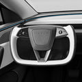 Yoke Steering Wheel for Model 3 Highland / Model Y Juniper【Two - Tone Style】 - Tesery Official Store