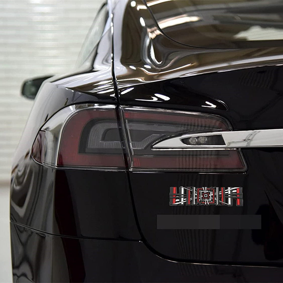 3D Metal Rear Trunk Sticker Emblem Sticker for Tesla Model 3/Y/S/X - Tesery Official Store