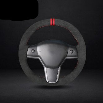 Alcantara Steering Wheel Cover for Tesla Model S / Model X - Tesery Official Store