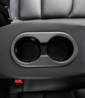 Backseat Cup Holder for Tesla Model 3 Model Y - Carbon Fiber Interior Mods - Tesery Official Store