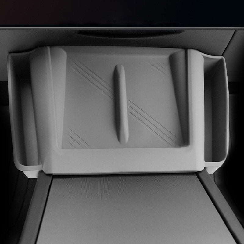 Center Console Wireless Charging Pad with Side Pockets For Tesla Model 3 Highland - Tesery Official Store