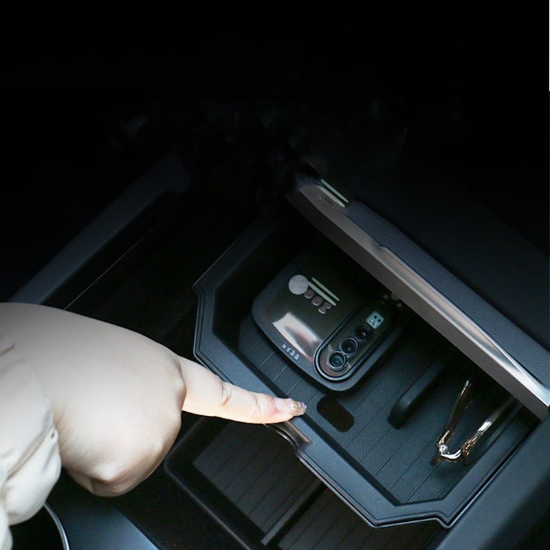 Center Front Storage Box Double - Layered for Tesla Model 3 Highland - Tesery Official Store