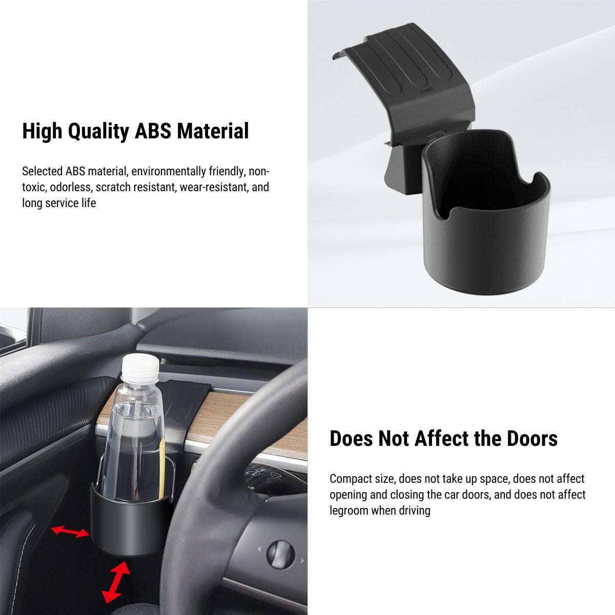 Dashboard Left Cup Holder for Tesla Model 3/Y - Tesery Official Store