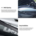 Double-Channel Waterproof Strip for Tesla Mode Y 2020-2023 - Tesery Official Store