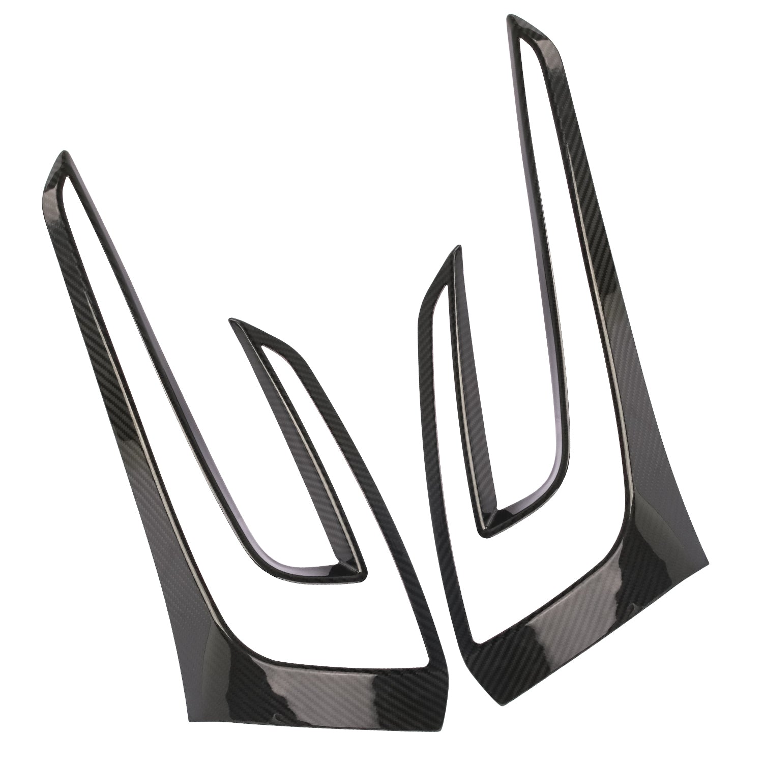 Dry Carbon Fiber Tail Light Cover for Tesla Model 3 Highland (2 pcs) - Tesery Official Store