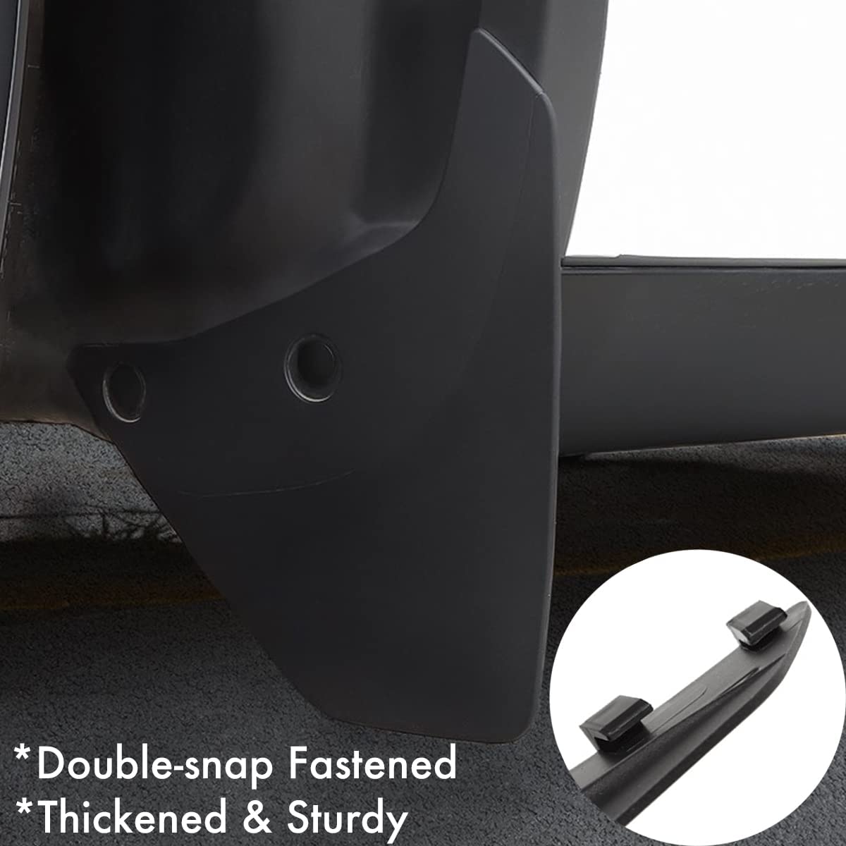 Front Rear Fender Mud Splash Guard (Set of 4) for Tesla Model Y 2021-2023 - Tesery Official Store