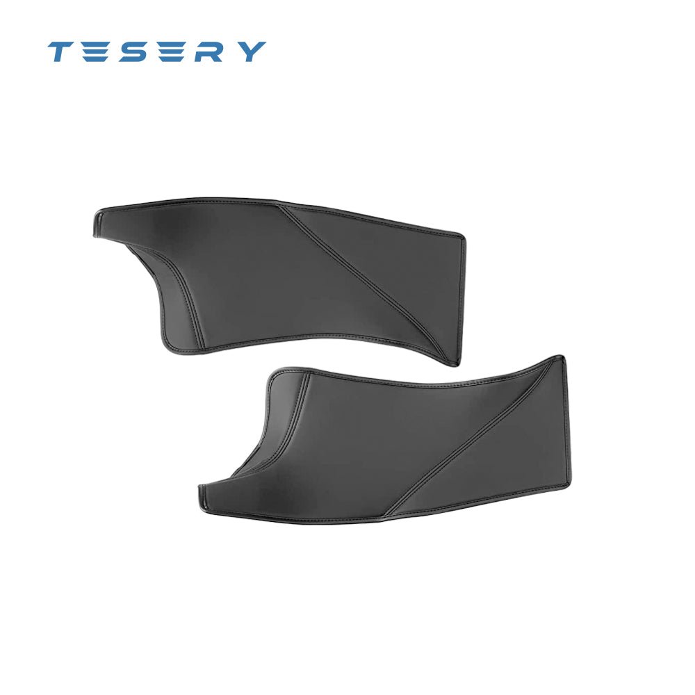 Leather Rear Door Sill Protector for Tesla Model Y 2020-2023 - Tesery Official Store