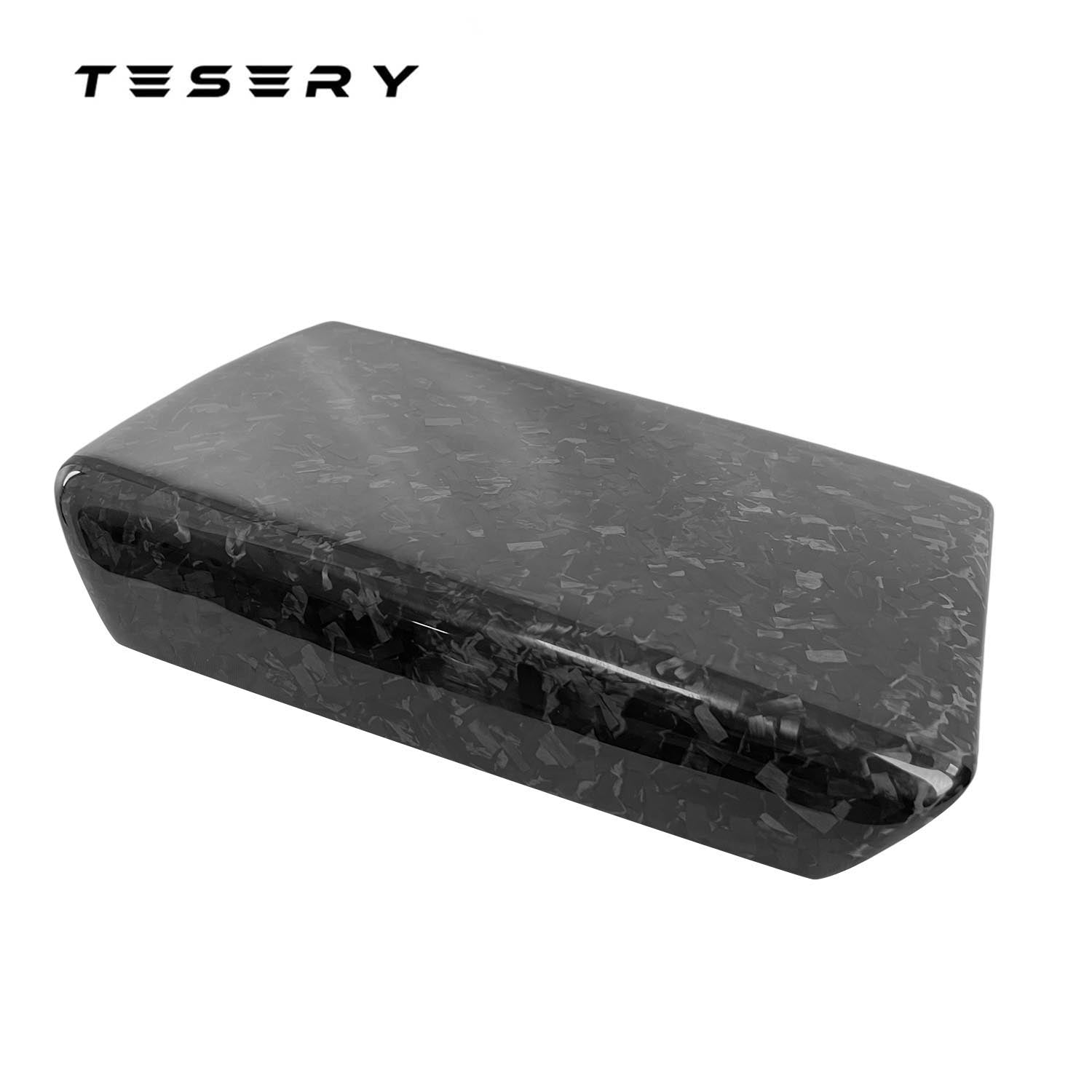 Model 3 / Y Armrest Cover - Carbon Fiber Interior Mods - Tesery Official Store