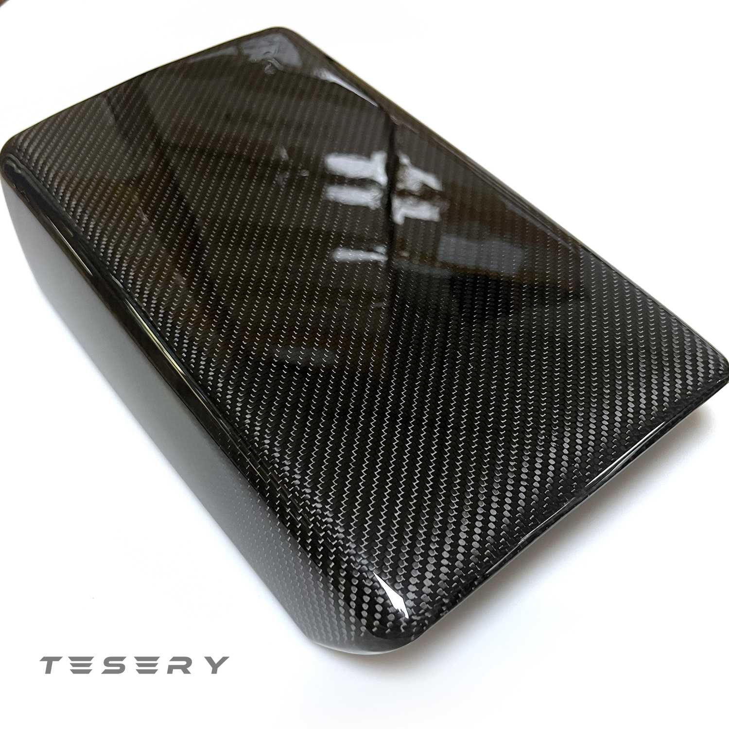 Model 3 / Y Armrest Cover - Carbon Fiber Interior Mods - Tesery Official Store