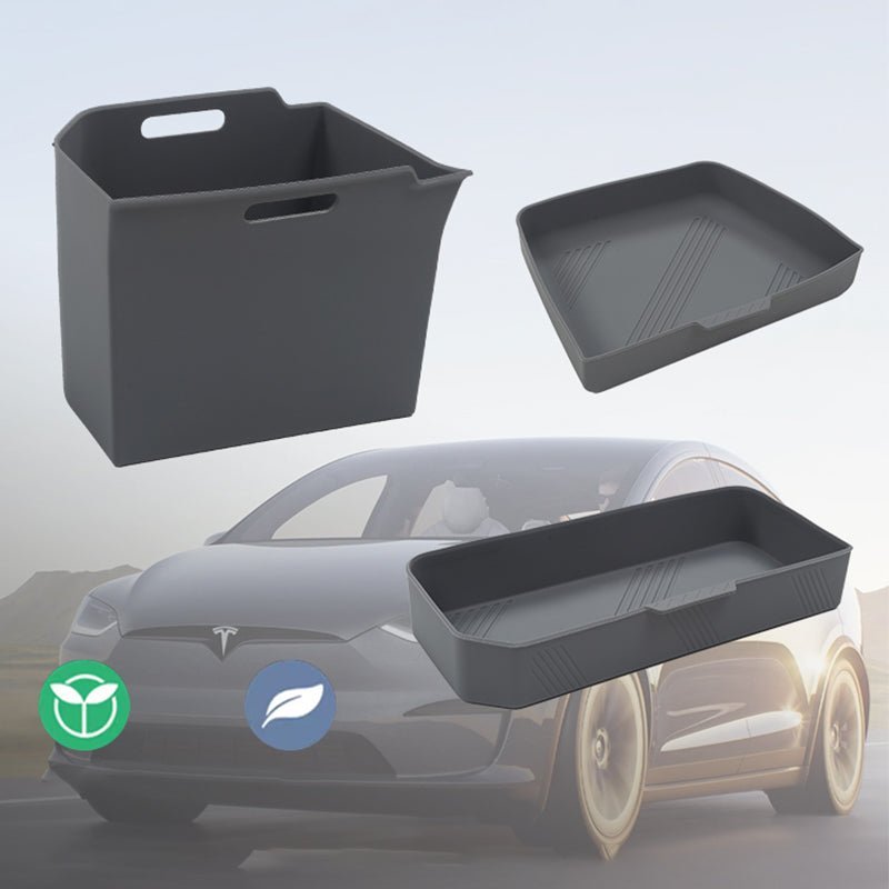 Original Car Trunk Left and Right Storage Box for Tesla Model X 2022 - 2024 - Tesery Official Store