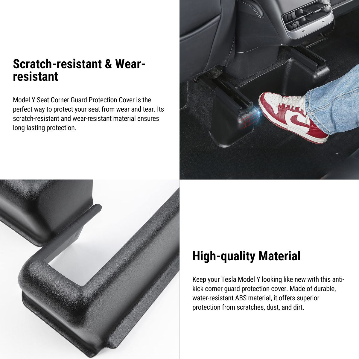 Seat Corner Protection Anti-kick for Tesla Model Y 2021-2023 - Tesery Official Store
