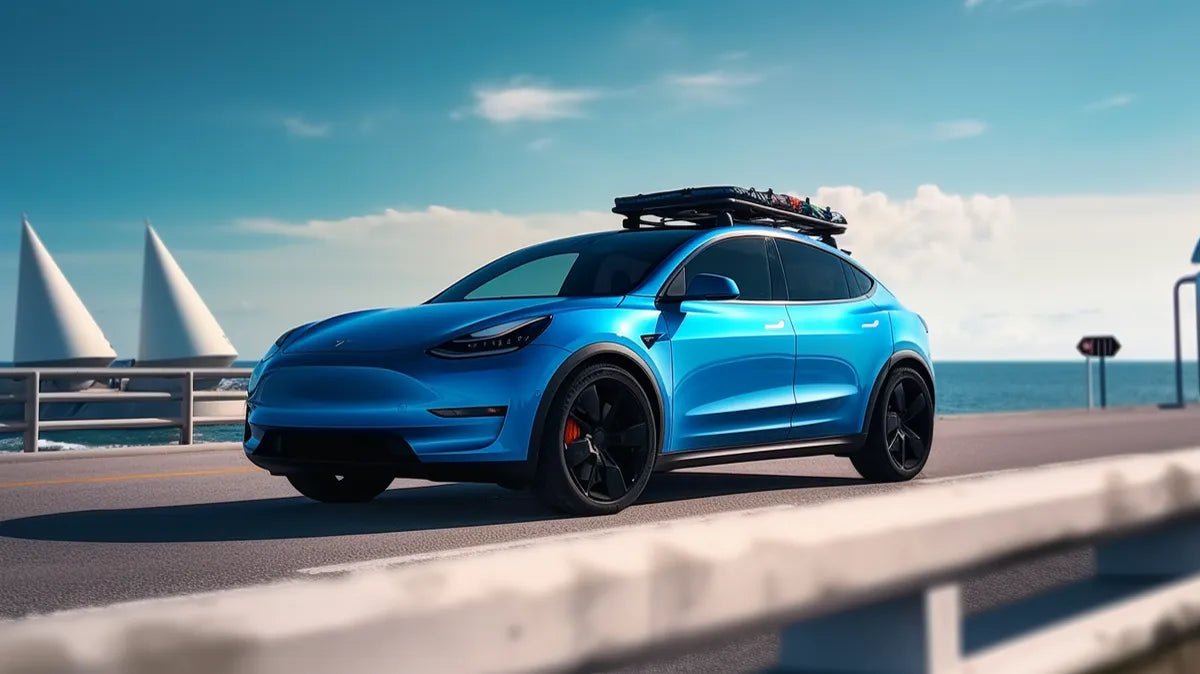 Modified Tesla that inspired the Tesery founder